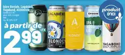 Metro BIÈRE BORÉALE, LAGABIÈRE, VAGABOND, ALCHIMISTE | BEER offer