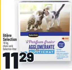 Metro LITIÈRE SELECTION | SELECTION LITTER offer