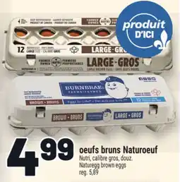 Metro OEUFS BRUNS NATUROEF | NATUREGG BROWN EGGS offer