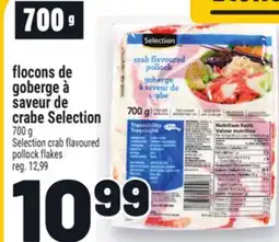 Metro FLOCONS DE GOBERGE À SAVEUR DE CRABE SELECTION | SELECTION CRAB FLAVOURED POLLOCK FLAKES offer