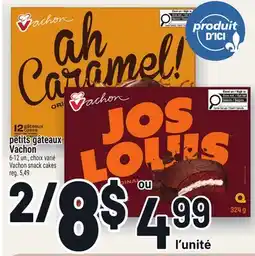 Metro PETITS GÂTEAUX VACHON | VACHON SNACK CAKES offer