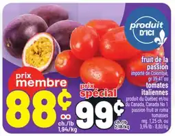 Metro FRUIT DE LA PASSION | PASSION FRUIT offer