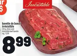Metro BAVETTE DE BOEUF IRRÉSISTIBLE | IRRÉSISTIBLE BEEF BAVETTE offer