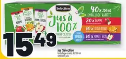 Metro JUS SELECTION | SELECTION JUICE offer