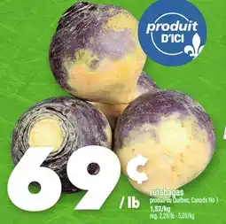 Marche Ami rutabagas offer