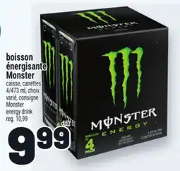 Metro BOISSON ÉNERGISANTE MONSTER | MONSTER ENERGY DRINK offer