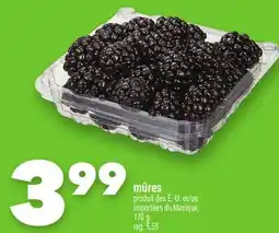 Marche Ami mûres offer