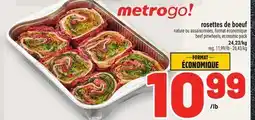 Metro ROSETTES DE BOEUF | BEEF PINWHEELS offer