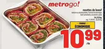 Metro ROSETTES DE BOEUF | BEEF PINWHEELS offer