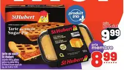 Metro TARTE AU SUCRE ST-HUBERT | ST-HUBERT FROZEN SUGAR PIE offer