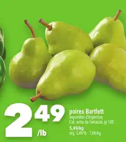 Marche Ami poires Bartlett offer