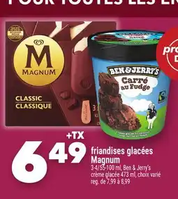 Marche Ami friandises glacées Magnum offer