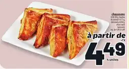 Metro CHAUSSONS | TURNOVERS offer