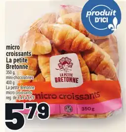 Metro MICRO CROISSANTS MICRO CROISSANTS | LA PETITE BRETONNE MICRO CROISSANTS offer