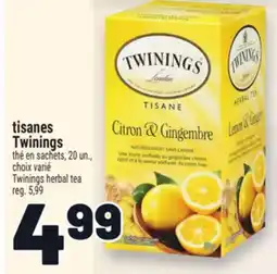 Metro TISANES TWININGS | TWININGS HERBAL TEA offer