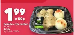 Marche Ami boulettes style suédois offer