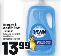 Metro DÉTERGENT À VAISSELLE DAWN PLATINUM | DAWN PLATINUM DISHWASHING DETERGENT offer