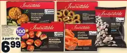 Metro CREVETTES ÉT PÉTONCLES IRRÉSISTIBLE | IRRÉSISTIBLE SHRIMPS & SCALLOPS offer