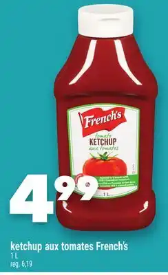 Marche Ami ketchup aux tomates French's offer