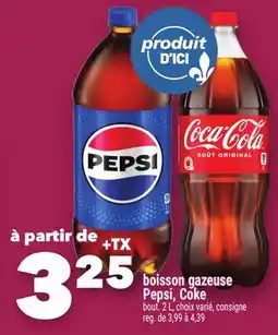 Marche Ami boisson gazeuse Pepsi, Coke offer