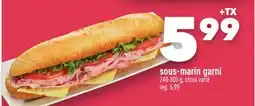 Marche Ami sous-marin garni offer