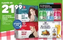 Marche Ami bière Archibald, Brasseur de Montréal, Unibroue offer