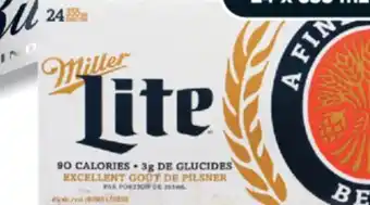 IGA MILLER LITE BEER offer