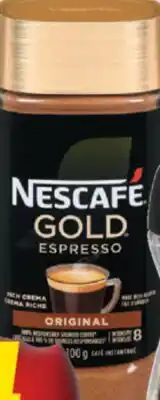 IGA NESCAFÉ GOLD INSTANT COFFEE offer