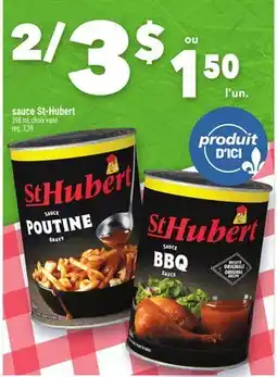 Marche Ami sauce St-Hubert offer