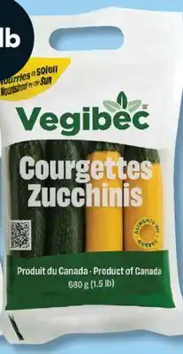 IGA GREEN ZUCCHINIS OR GREEN AND YELLOW MIX ZUCCHINIS offer