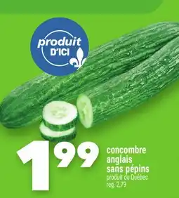 Marche Ami concombre anglais sans pépins offer