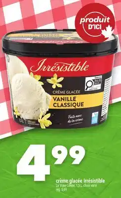 Marche Ami crème glacée Irrésistible offer