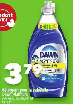 Marche Ami détergent pour la vaisselle Dawn Platinum offer
