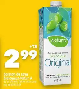 Marche Ami boisson de soya biologique Natur‑A offer