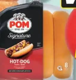 IGA POM HAMBURGER OR HOT DOG BUNS OR SMALL BREADS offer