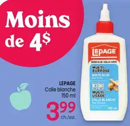 Uniprix LEPAGE Colle blanche offer