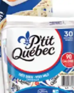 IGA P'TIT QUÉBEC CHEESE SNACKS offer