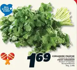 IGA FRESH CORIANDER offer