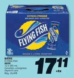 IGA FLYING FISH BEER offer