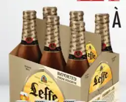 IGA LEFFE BEER OR NON-ALCOHOLIC BEER offer