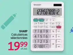 Uniprix SHARP Calculatrices sélectionnées offer