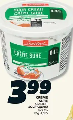 IGA SEALTEST SOUR CREAM offer