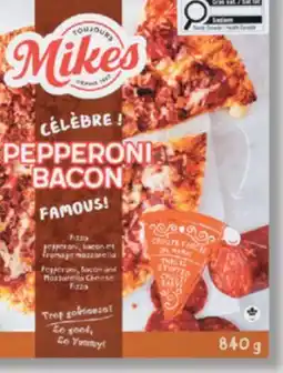 IGA MIKES FROZEN PIZZA OR PIZZA POCKETS offer