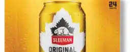 IGA SLEEMAN ORIGINAL DRAUGHT BEER offer