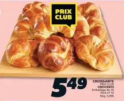 IGA PRIX CLUB CRESCENTS offer