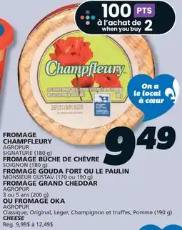 IGA AGROPUR SIGNATURE CHEESE offer