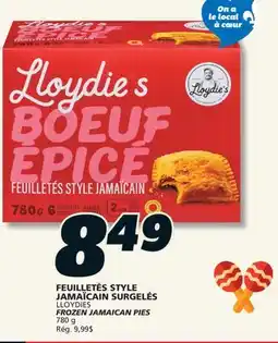 IGA LLOYDIES FROZEN JAMAICAN PIES offer