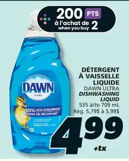 IGA DAWN ULTRA DISHWASHING LIQUID offer