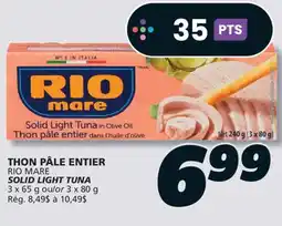 IGA RIO MARE SOLID LIGHT TUNA offer