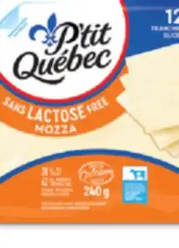 IGA P'TIT QUÉBEC CHEESE SLICES offer